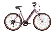Load image into Gallery viewer, VelectriX Cruiser Step Through Electric Hybrid Bike Lilac