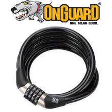 Load image into Gallery viewer, OG Series - Coiled Cable Lock Combo - 150cm x 8mm