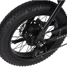 Load image into Gallery viewer, Pedal Bandit 20'' E6 Electric Fat Tyre Bike Black