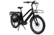 Load image into Gallery viewer, Pedal Packer Electric Cargo Bike Black