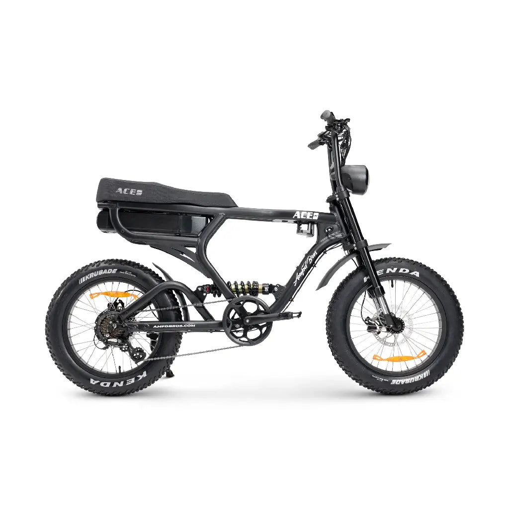 AMPD Brothers Electric Bike AceX Pro Dual Suspension EBike EBikes