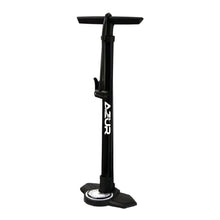 Load image into Gallery viewer, AZUR Mistral Dual Head Floor Pump Black