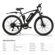 Load image into Gallery viewer, Jaguar eBike Dual suspension 500W Motor 6 Months Free Service