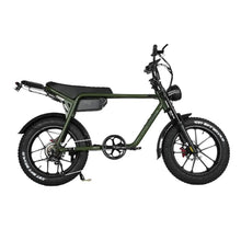Load image into Gallery viewer, 2025 NEW MAMBA SAHARA FAT TYRE EBIKE 500W/750W 48V17AH BATTERY KIT AND BUILT IN GPS TRACKING