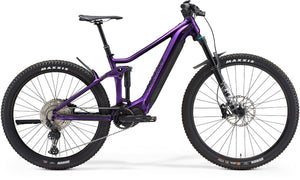 Merida eBike 22 eONE Forty 700 Electric Bike - Dark Purple (Black)