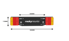 Load image into Gallery viewer, ROCKYMOUNTS RM030 LED LICENCE PLATE HOLDER