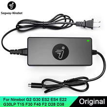 Load image into Gallery viewer, Original Ninebot By Segway Scooter Charger for G30 ES1 ES2 ES4 E22 E25 F20 F30 F40,M365/Pro/1S 71W 42V 1.7A Power Battery Charge