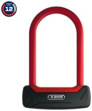 Load image into Gallery viewer, ABUS U-BOLT GRANIT PLUS 640 150MM RED