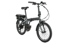 Load image into Gallery viewer, Pedal Dynamo 3 Electric Folding Bike Charcoal