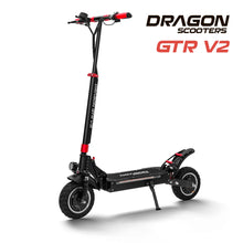 Load image into Gallery viewer, ELECTRIC SCOOTER- DRAGON GTR V2 - DUAL MOTOR 1800 watts Max 2400 watts