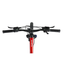 Load image into Gallery viewer, Pedal Warrior 2 24'' Electric Mountain Bike Red