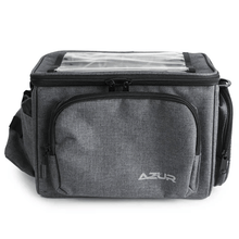 Load image into Gallery viewer, Azur Touring Handlebar Bag with Phone Pouch - Grey