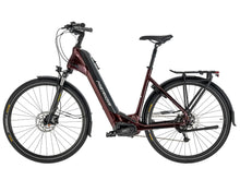 Load image into Gallery viewer, Merida eSpresso City 400 EQ 504Wh Electric Bike Hybrid E-Bike Burgundy Red/Black
