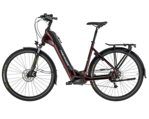 Merida eSpresso City 400 EQ 504Wh Electric Bike Hybrid E-Bike Burgundy Red/Black