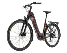 Load image into Gallery viewer, Merida eSpresso City 400 EQ 504Wh Electric Bike Hybrid E-Bike Burgundy Red/Black