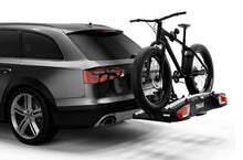Load image into Gallery viewer, Thule Velospace XT 3-bike platform towbar bike rack black/aluminium
