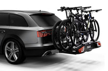 Load image into Gallery viewer, Thule Velospace XT 3-bike platform towbar bike rack black/aluminium
