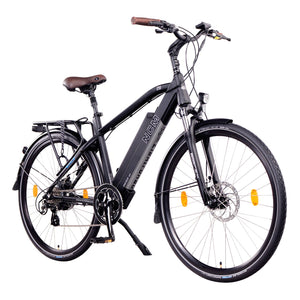 NCM Venice Trekking Electric Bike, City E-Bike, 250W Motor, 48V 13Ah 624Wh Battery, [Black 28]