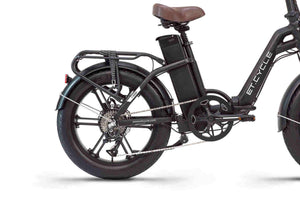 ET-CYCLE F720 48V 15Ah, 720Wh Foldable E Bike [Matt Black]