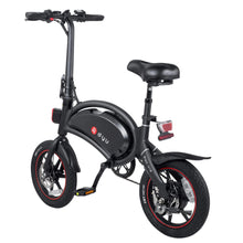 Load image into Gallery viewer, DYU D3+ Smart Electric Bike - Black