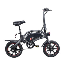 Load image into Gallery viewer, DYU D3+ Smart Electric Bike - Black