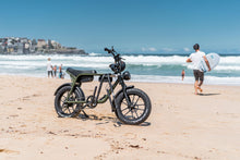 Load image into Gallery viewer, 2025 NEW MAMBA SAHARA FAT TYRE EBIKE 500W/750W 48V17AH BATTERY KIT AND BUILT IN GPS TRACKING