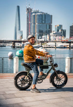 Load image into Gallery viewer, 2025 NEW MAMBA SAHARA FAT TYRE EBIKE 500W/750W 48V17AH BATTERY KIT AND BUILT IN GPS TRACKING