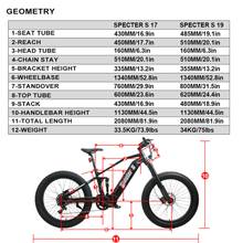 Load image into Gallery viewer, Eunorau Specter-S 2.0 Electric Mountain Bike E-MTB