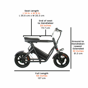 Emove Roadrunner seated Scooter