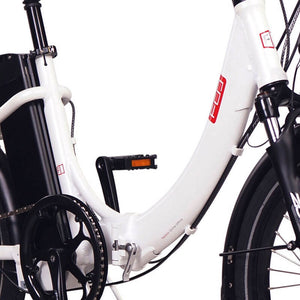 FOO F1 Folding Electric Bike, 250W E-Bike, 36V 13Ah 468Wh Battery [Matt Black 20]