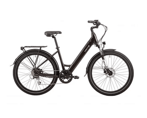 VelectriX Urban+ Step Through Electric Hybrid Bike Black (2022)