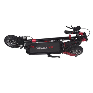 VELOZ V2 Electric Scooter Dual Motor 2400W Keylock + Puncture Proof Tyres + App