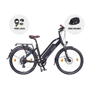 NCM Milano Plus Trekking E-Bike, 250W City-Bike, 48V 16Ah 768Wh Long Range Battery