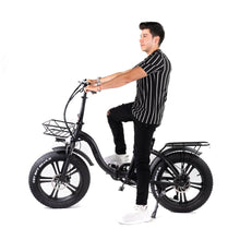 Load image into Gallery viewer, KRISTALL Y20 48V 750W FAT TIRE FOLDING EBIKE - Hydraulic Brakes
