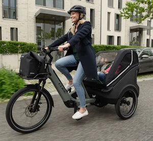 Cube Touring Hybrid ONE 500 Easy Entry Hybrid Bike 500Wh Battery grey'n'white