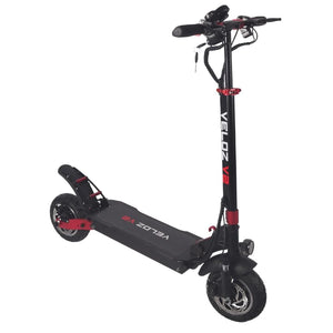 VELOZ V2 Electric Scooter Dual Motor 2400W Keylock + Puncture Proof Tyres + App