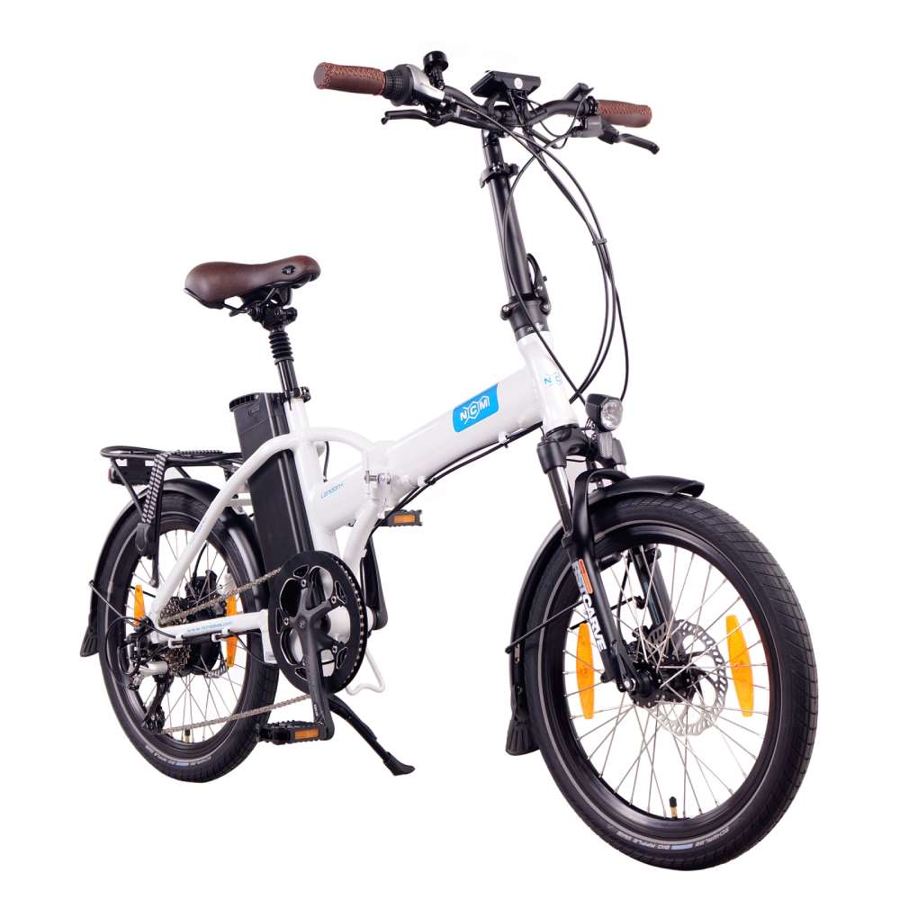 NCM London+ Folding E-Bike, 250W-350W Electric Bike Motor, 36V Powerful 19Ah 684Wh Long Range Battery