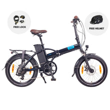 Load image into Gallery viewer, NCM London+ Folding E-Bike, 250W Electric Bike Motor, 36V Powerful 19Ah 684Wh Long Range Battery, [Black 20]
