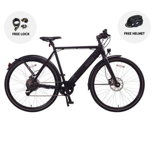 NCM C7 Trekking Bike, E-Bike, 250W, 36V 14Ah 504Wh Battery [Large - Black]