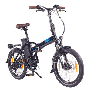 NCM London+ Folding E-Bike, 250W Electric Bike Motor, 36V Powerful 19Ah 684Wh Long Range Battery, [Black 20]