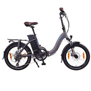 NCM Paris+ Folding E-Bike, 250W, 36V 19Ah 684Wh Battery, [Dark Blue 20]