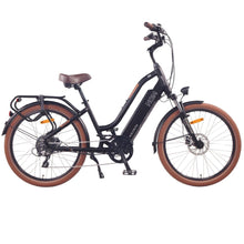 Load image into Gallery viewer, NCM Cru7s Step Thru Cruiser E-Bike, E-MTB, 250W-500W, 48V 19Ah 912Wh Battery [Matt Black]
