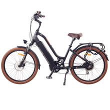 Load image into Gallery viewer, NCM Cru7s Step Thru Cruiser E-Bike, E-MTB, 250W-500W, 48V 19Ah 912Wh Battery [Matt Black]
