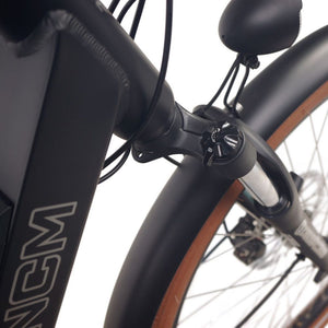 NCM Cru7s Step Thru Cruiser E-Bike, E-MTB, 250W-500W, 48V 19Ah 912Wh Battery [Matt Black]