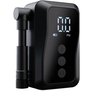 Azur Mini Electric Bike Tyre Pump V2 w/ Gauge