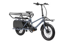 Load image into Gallery viewer, Pedal Nomad Cargo Electric Bike Blue Metal Grey
