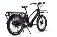 Load image into Gallery viewer, Pedal Packer Electric Cargo Bike Black
