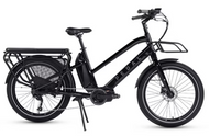 Pedal Packer Electric Cargo Bike Black