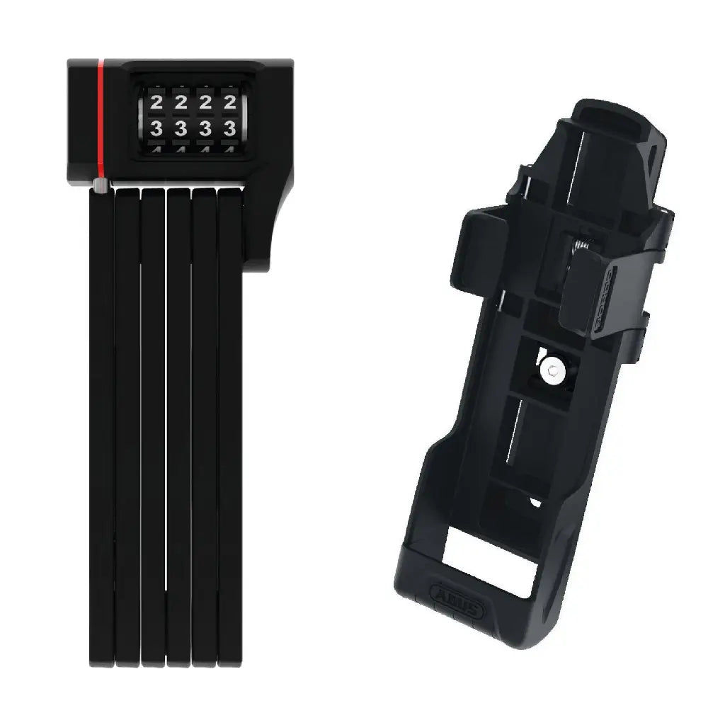 Abus Bordo U-Grip 5700 Combination Lock, 80cm, Black