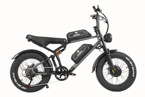 Mamba Dueler - Dual Motor - Dual Battery - Dual Suspension - Fat Tyre eBike